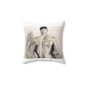 Special Edition Broken Angel - Spun Polyester Square Pillow